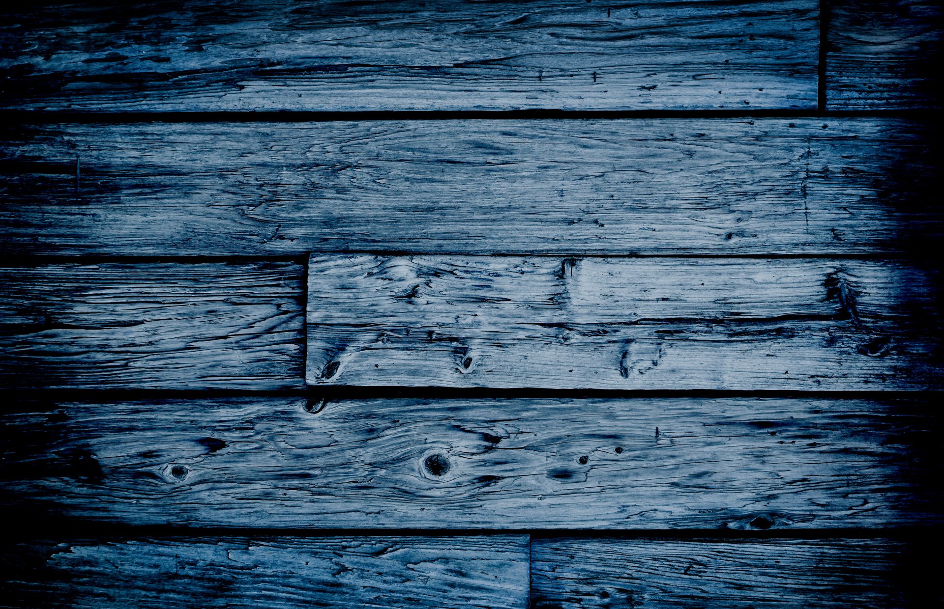 Dark Blue Wood Surface