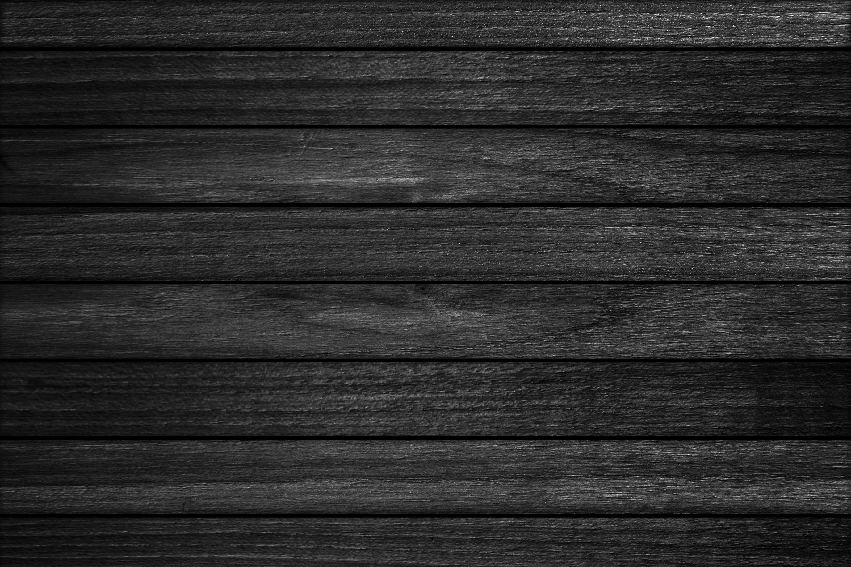 Black Wood Panel Background